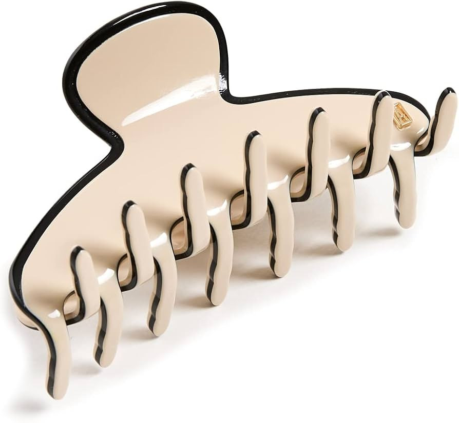 Women's Les Liserai Hair Clip, Ivory/Black, One Size | Amazon (US)