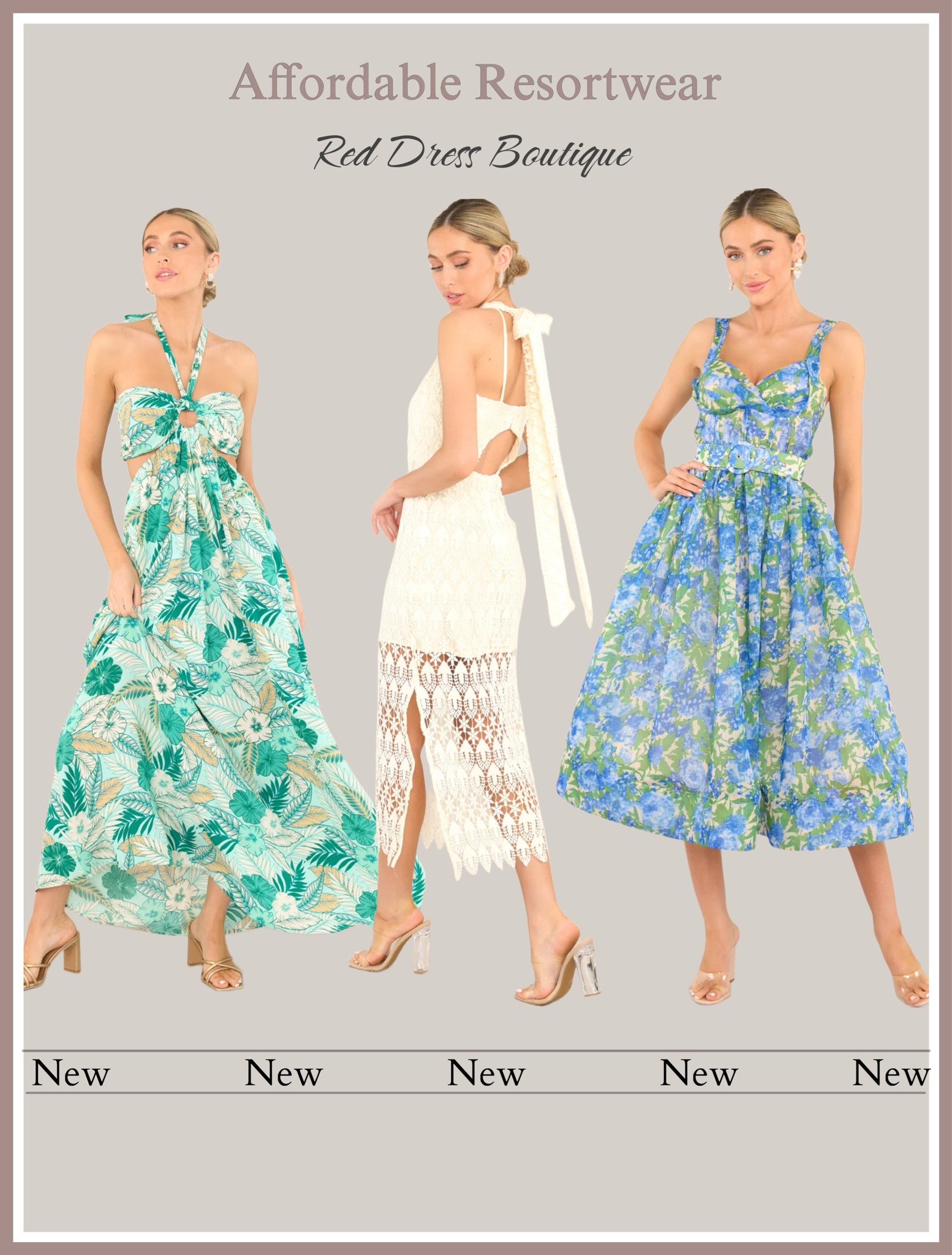 With Spring break almost here it’s time to refresh the wardrobe with all the spring colors 💜💚 Here’s some of my favorite dresses from Red Dress Boutique. Perfect for vacationing in Europe or Bahamas.
Which one is your favorite? 




Spring dress, spring fashion, spring break outfits, spring break looks, midi dress, vacation outfit, wedding guest dress, valentines day outfit, vacation outfits, vacation, resort wear, white dress, shorts, floral dress, strapless dress, beach dress, dresses, Italy outfits, Paris outfit, Positano outfit, Bahamas outfitt 





#LTKSpringSale #LTKover40 #LTKstyletip #LTKtravel #LTKwedding #LTKeurope #LTKU #LTKfindsunder50 #LTKSeasonal #LTKfindsunder100


#LTKitbag