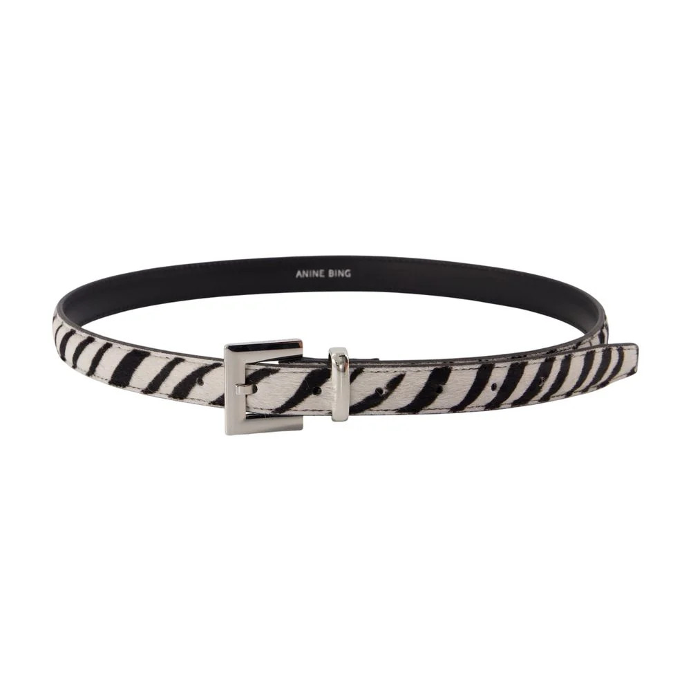 Anine Bing Nicola Belt — Black | Italist Inc.