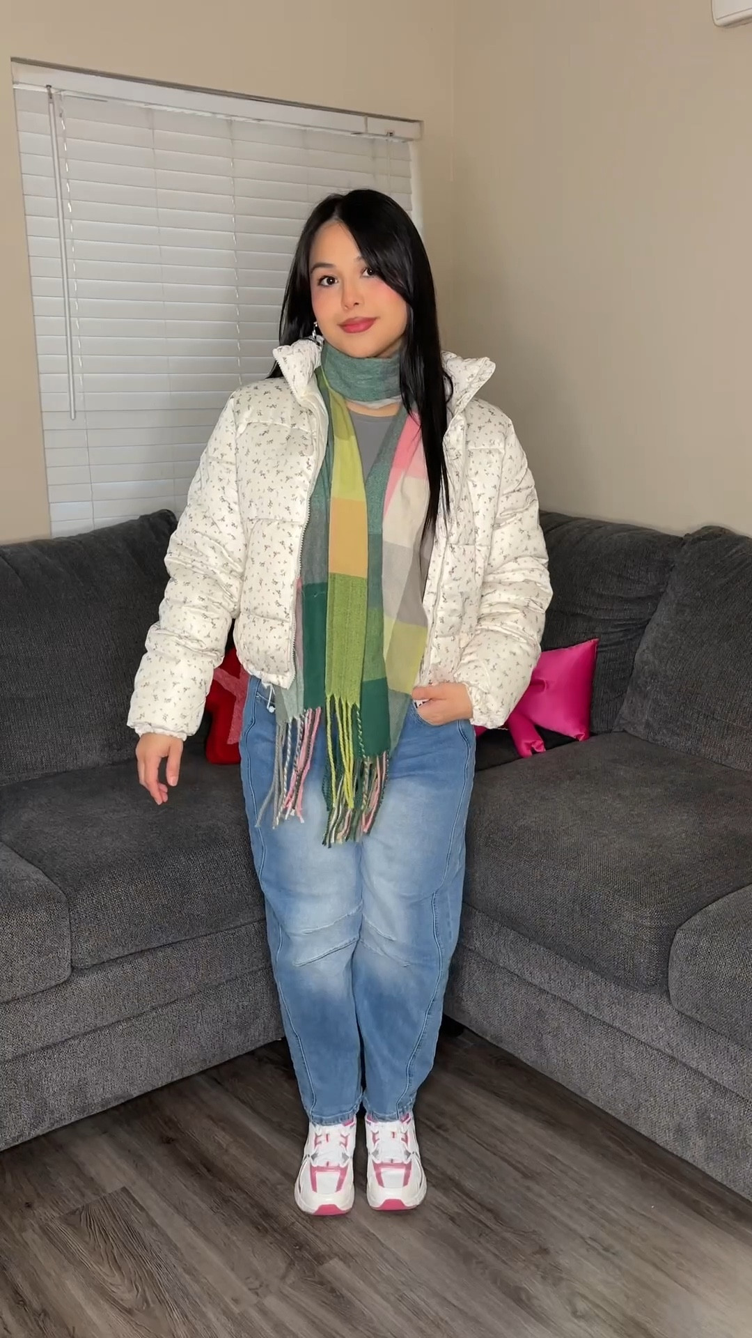 Wearing a small in. Puffer and it fits great! Small in jeans as well ! They are very stretchy . Linked the best layering long sleeves ! 










#LTKootd #LTKPetite #LTKMidsize