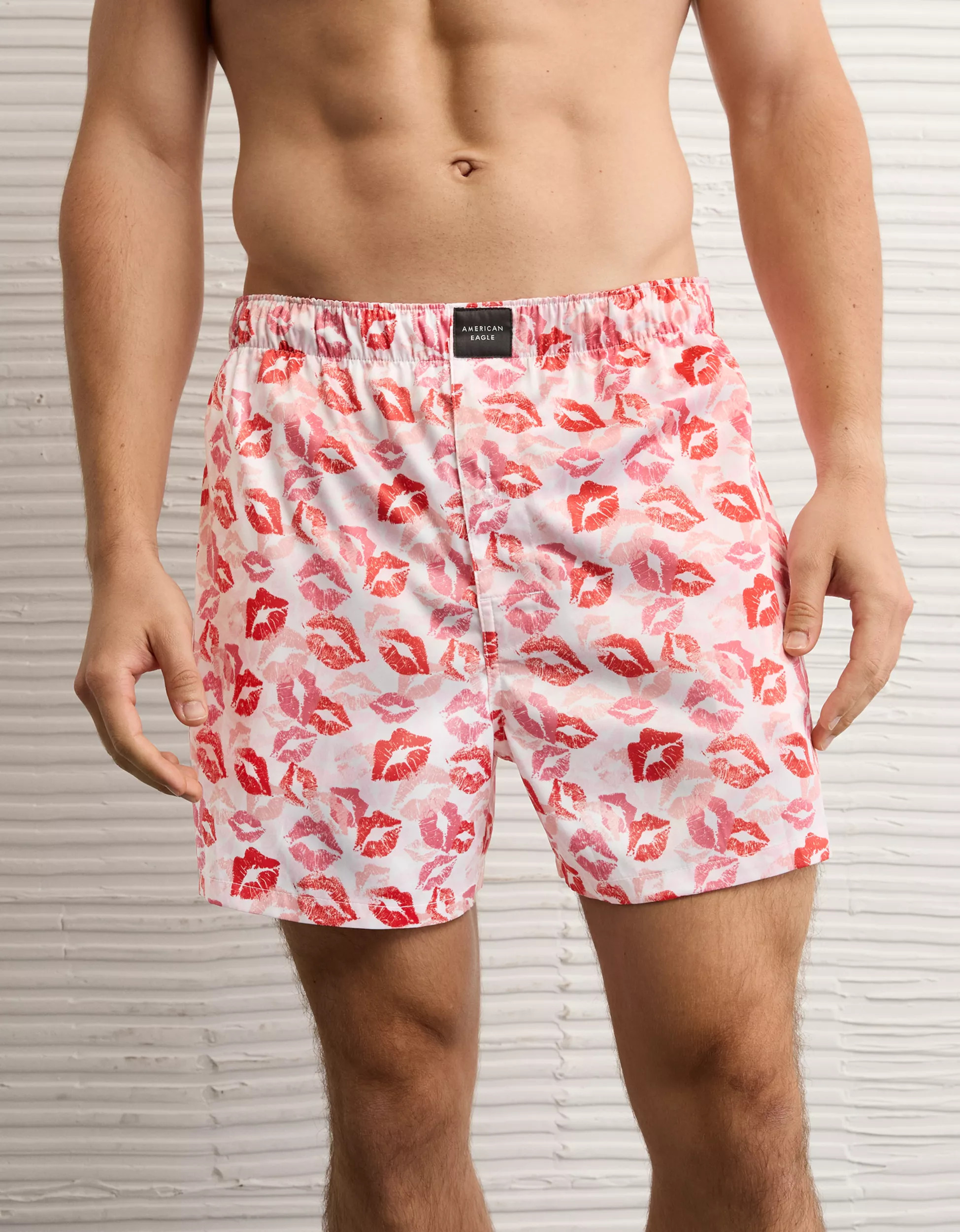 AEO Men's Valentine's Day Satin Pocket Boxer Short | American Eagle Outfitters (US & CA)