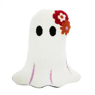 14" Ghost with Flowers Pillow by Ashland® | Michaels | Michaels Stores