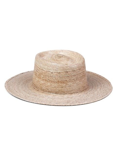 Palma Woven Boater Hat | Saks Fifth Avenue