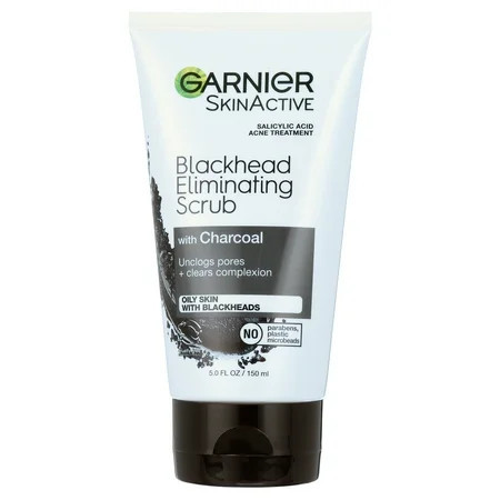 Garnier SkinActive Charcoal Blackhead Acne Treatment Scrub, 5 fl oz | Walmart (US)