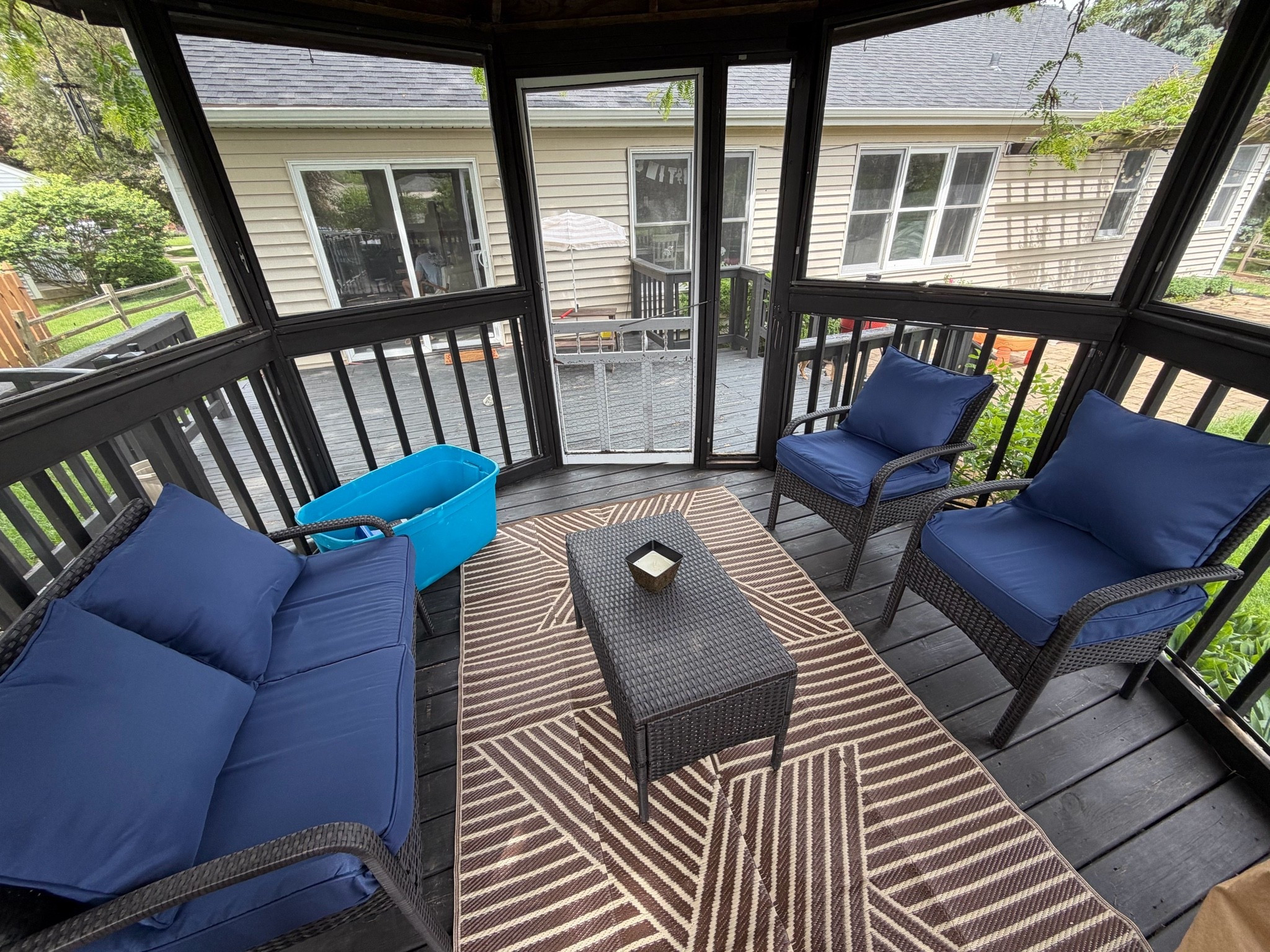 These outdoor cushions and rug were such a steal!!

#LTKSaleAlert #LTKHome #LTKSeasonal