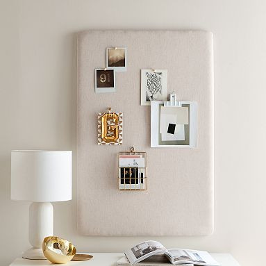 No Nails Frameless Rectangle Pinboard (36"x24") | Pottery Barn Teen