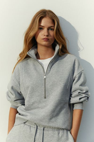 Half-zip Sweatshirt | H&M (US + CA)
