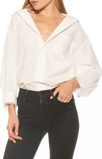 Alexia Admor Amber Classic Boyfriend Fit Button-Up Shirt | Nordstromrack | Nordstrom Rack