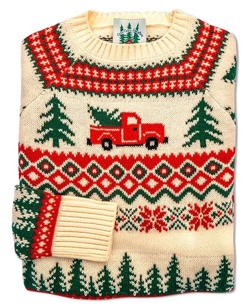 Santa's New Sleigh Sweater | Kiel James Patrick