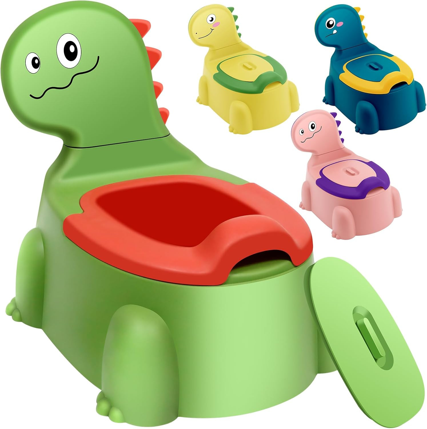 Potty Seat potty Training Chair Baby Toddler Boys Girls Toddler Dinosaur Potty Comfortable childr... | Amazon (US)