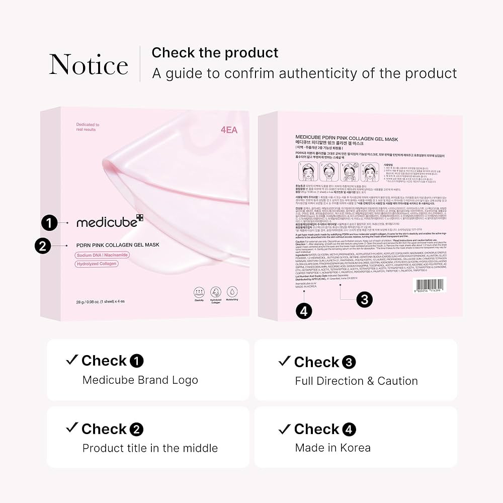 medicube Salmon DNA PDRN pink collagen jelly gel mask | overnight face mask for glass glow skin- ... | Amazon (US)