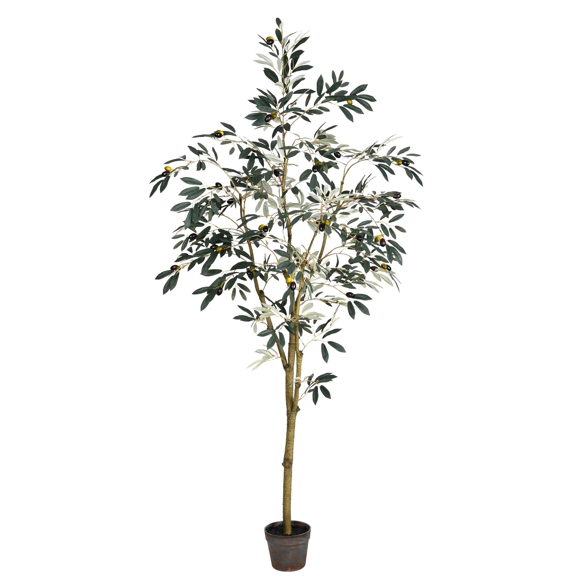 Vickerman 6' Artificial Potted Olive Tree. - Walmart.com | Walmart (US)
