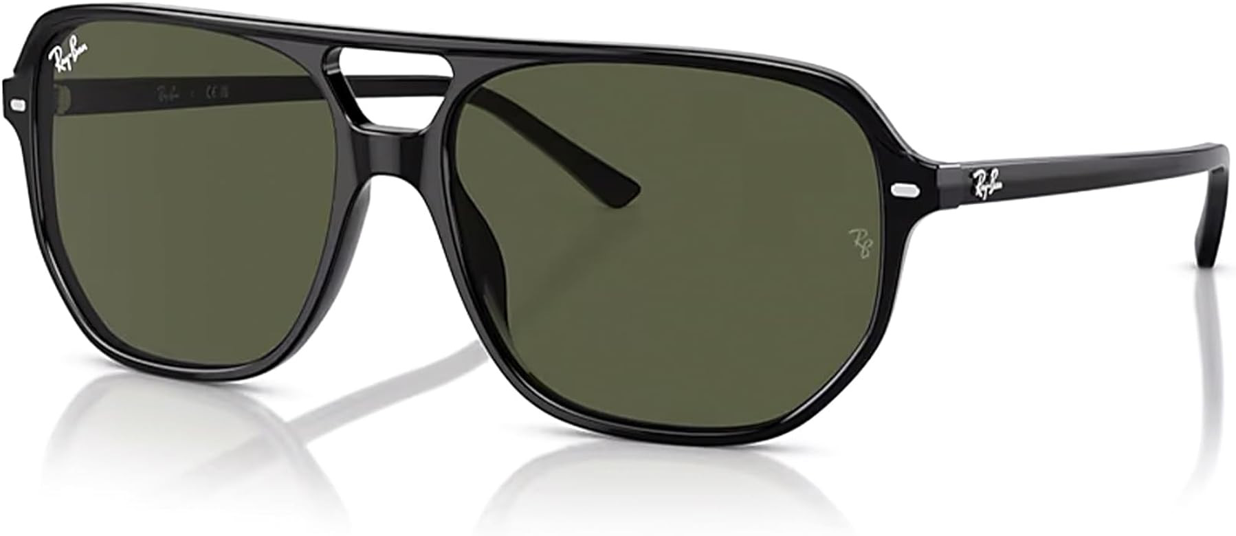 Ray-Ban Bill One RB2205 Square Sunglasses for Men for Women + BUNDLE With Designer iWear Complime... | Amazon (US)