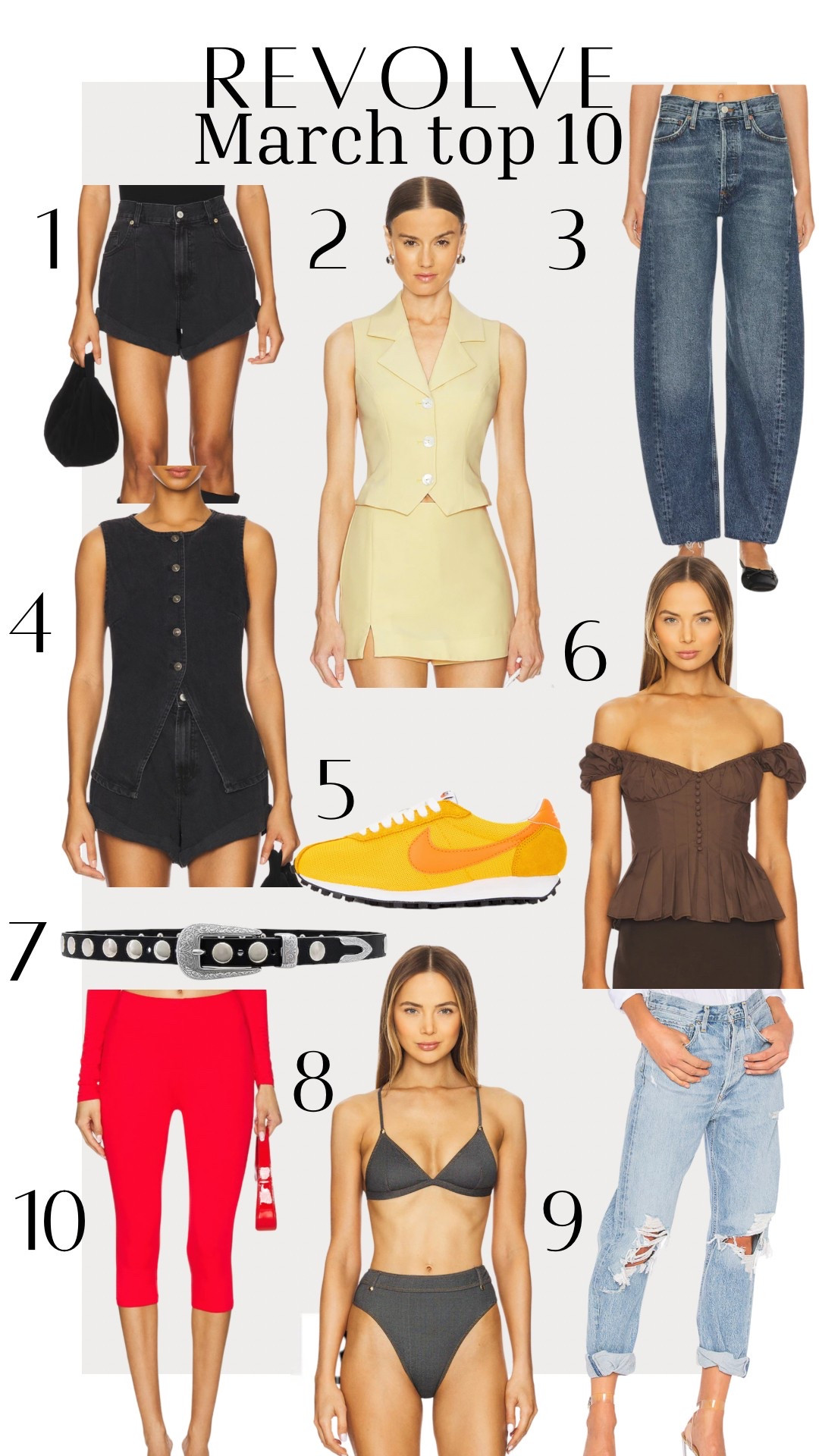 Revolve March best sellers!

#LTKStyleTip #LTKSaleAlert