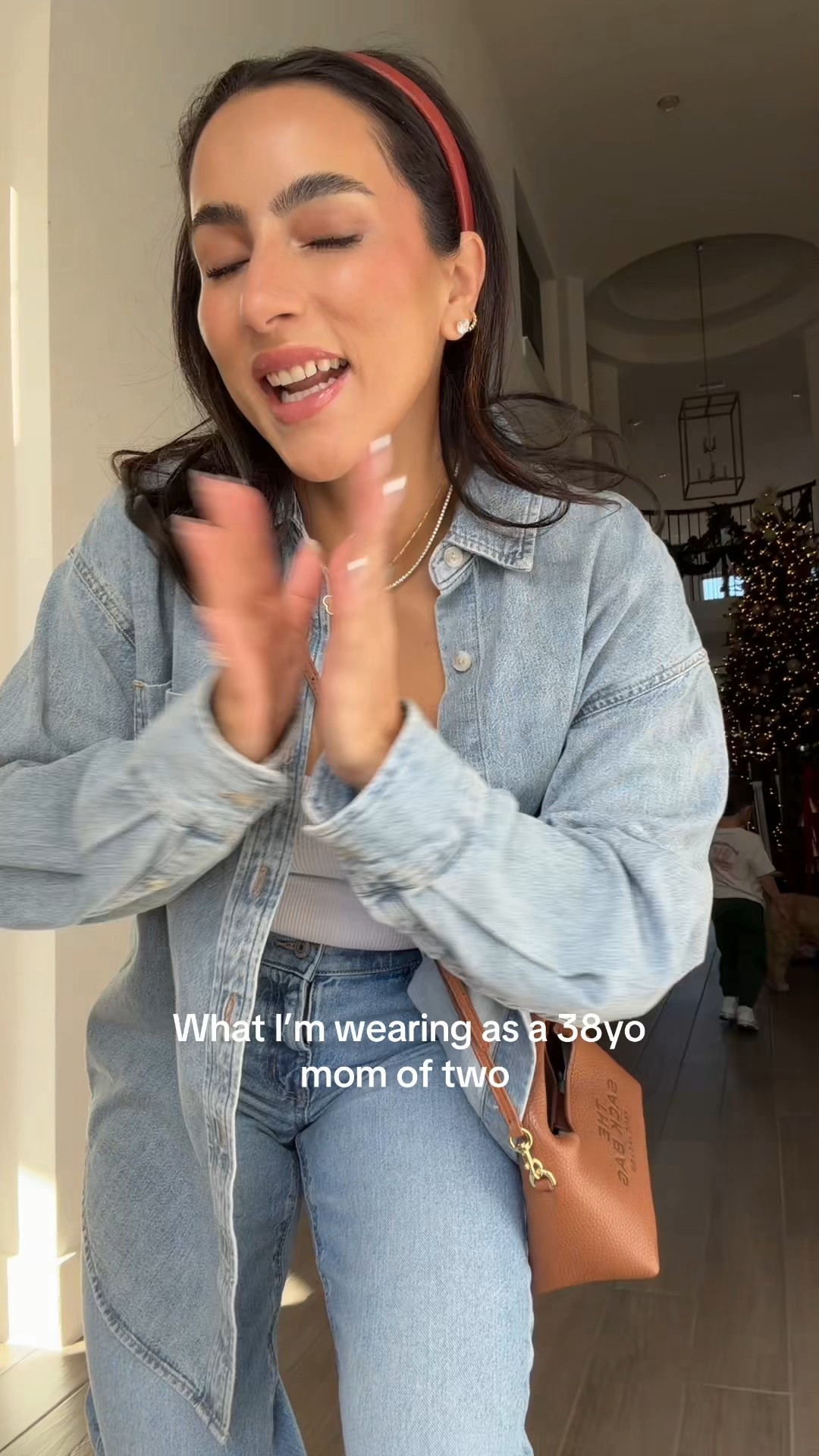 Casual denim on denim outfit. Shirt XS, jeans 0 regular 

Petite style, casual style, winter style, spring fashion 

#LTKPetite #LTKgrwm