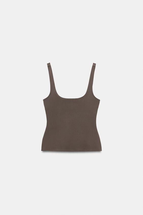 POLYAMIDE STRAPPY TOP | Zara UK