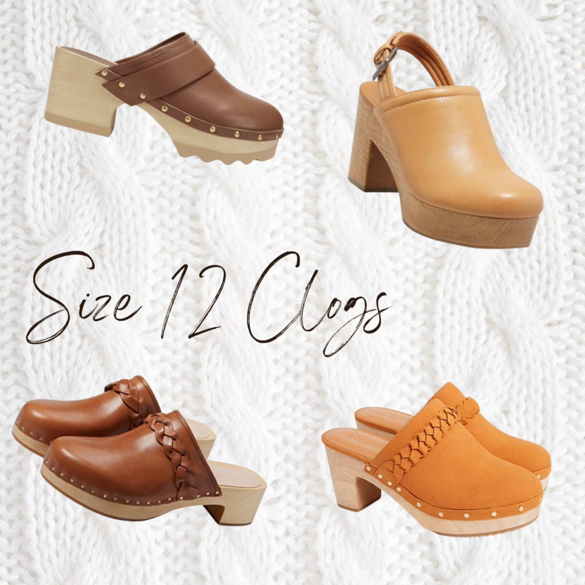 Size 12 Clogs

#LTKstyletip #LTKunder100 #LTKshoecrush