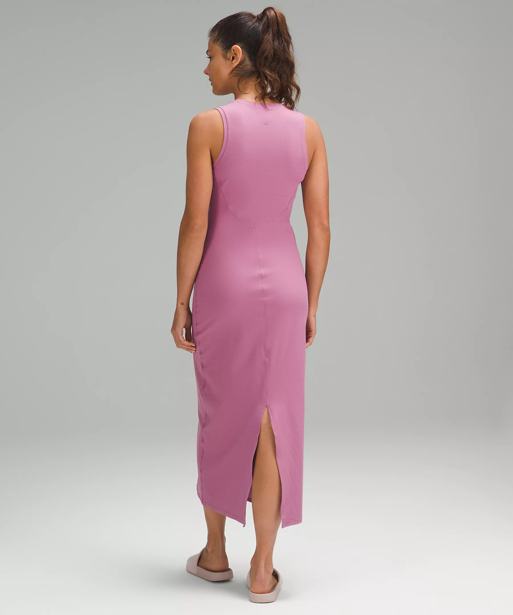 All Aligned Ribbed Midi Dress | Lululemon (US)
