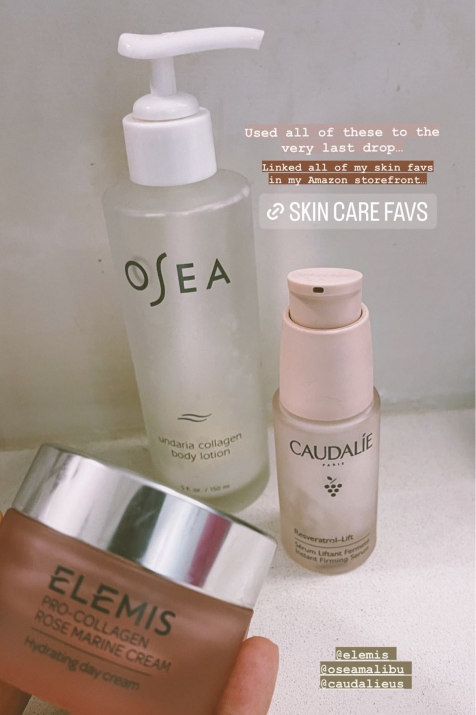 Recent skincare empties! Osea, Caudalie, & Elemis

#LTKfindsunder100 #LTKbeauty #LTKstyletip