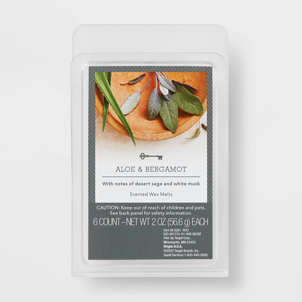 6 Cube Melt Aloe and Bergamot - Threshold™ | Target