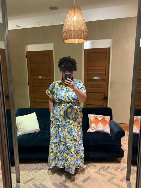 When life gives you lemons, buy a dress covered in them! 🍋 

Size up if you are busty. This is a 2X on me.

#LTKplussize #LTKSeasonal #LTKover40
