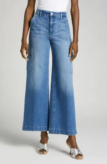 PAIGE Harper Wide Leg Cargo Jeans | Nordstrom | Nordstrom