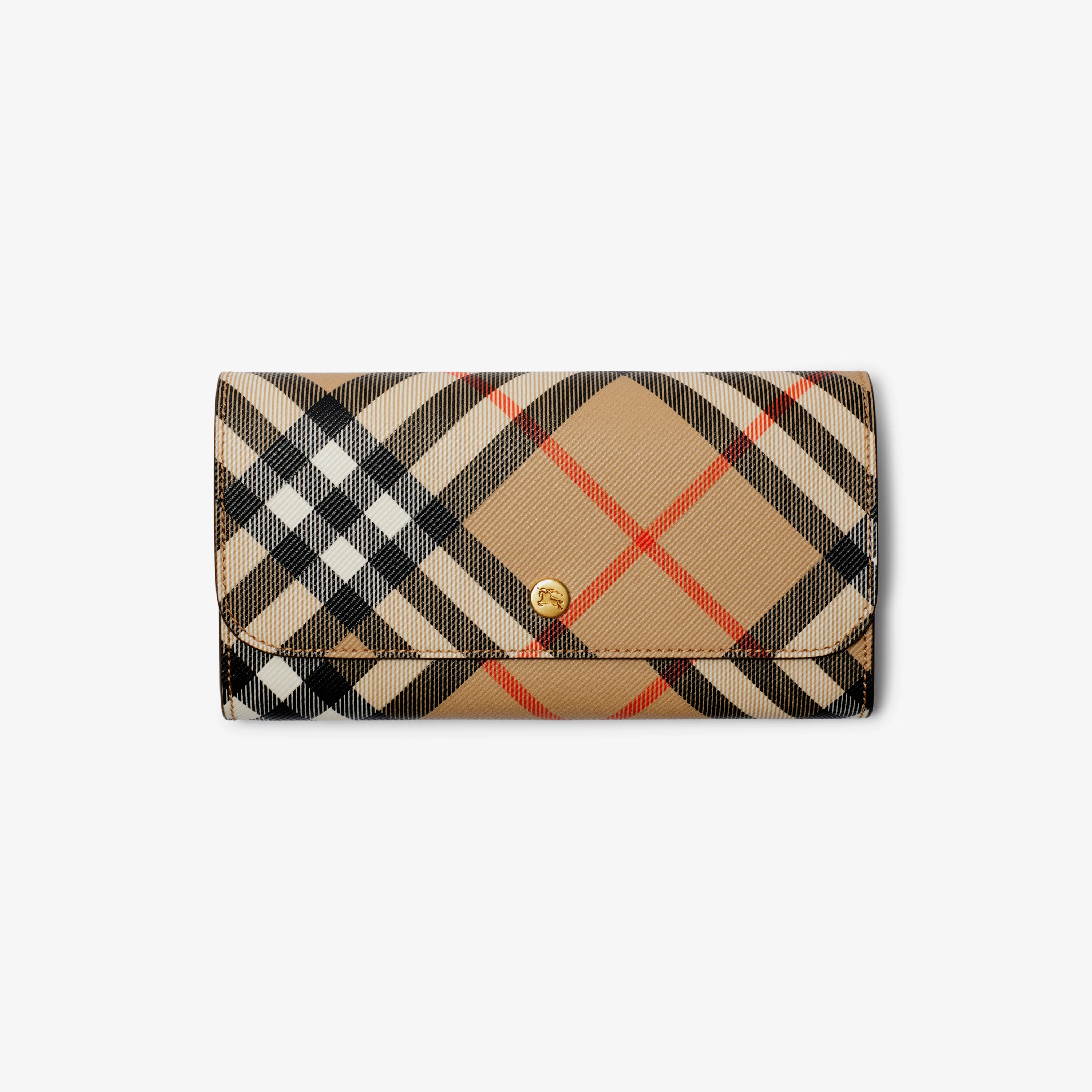 Check Continental Wallet | Burberry (US)