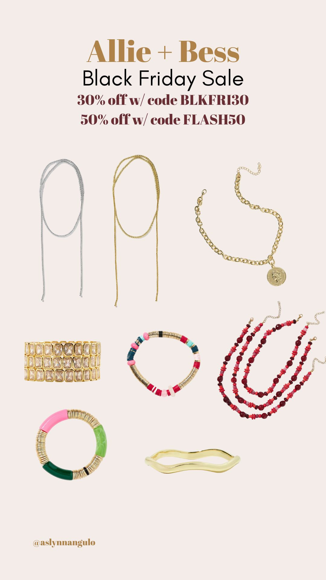 OH MY GOSH!

The moment we've all been waiting for!

The Allie + Bess BLACK FRIDAY SALE is hereee and oh so good!!

ALLIE + BESS SALE, BLACK FRIDAY, BEADED JEWELRY, MOM JEWELRY
 

 

#LTKCyberWeek 

#LTKGiftGuide #LTKHoliday