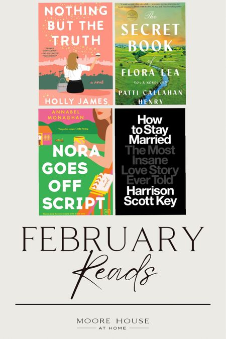 February Reads
Books 
Must read books
