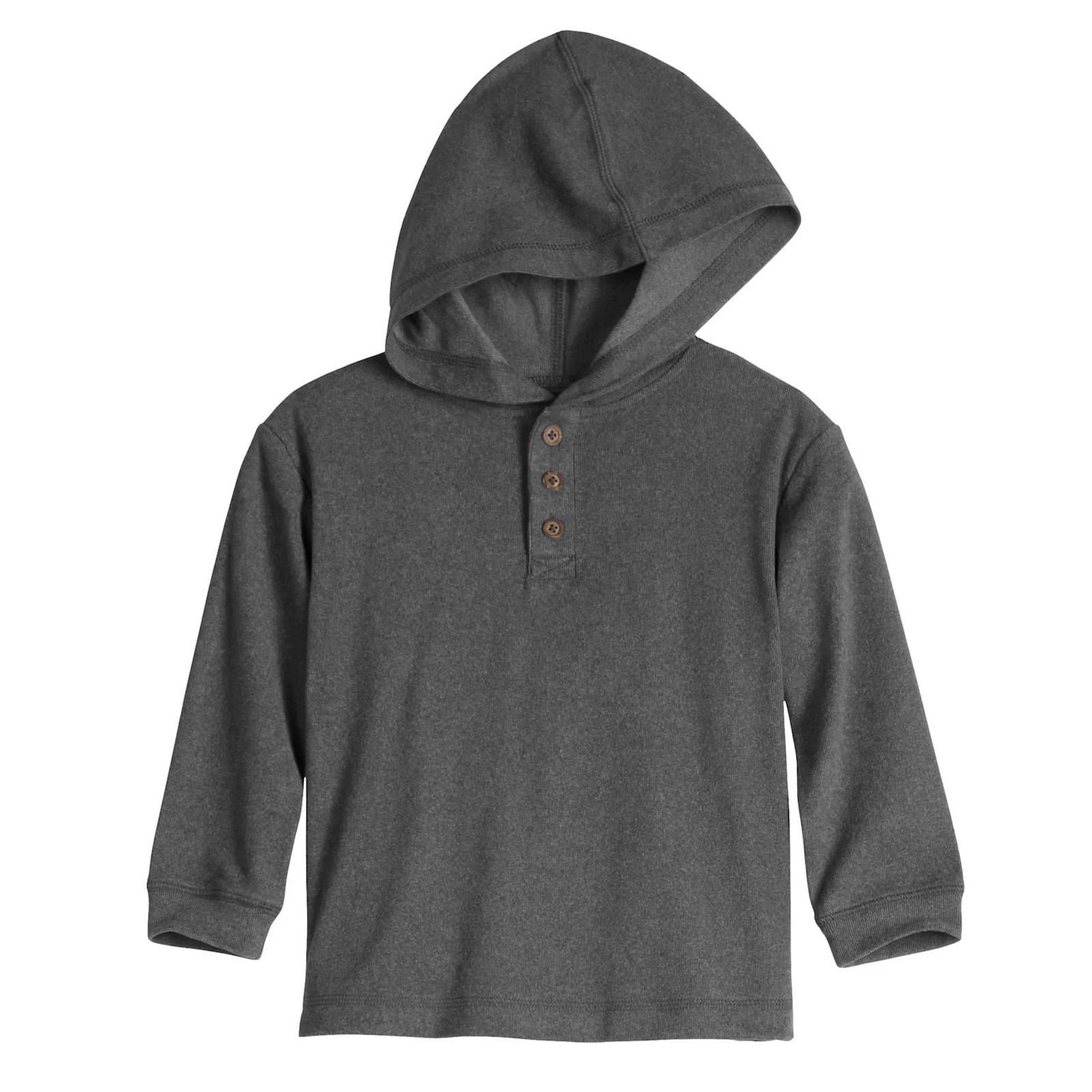 Baby & Toddler Boy Jumping Beans® Cozy Hooded Henley | Kohl's