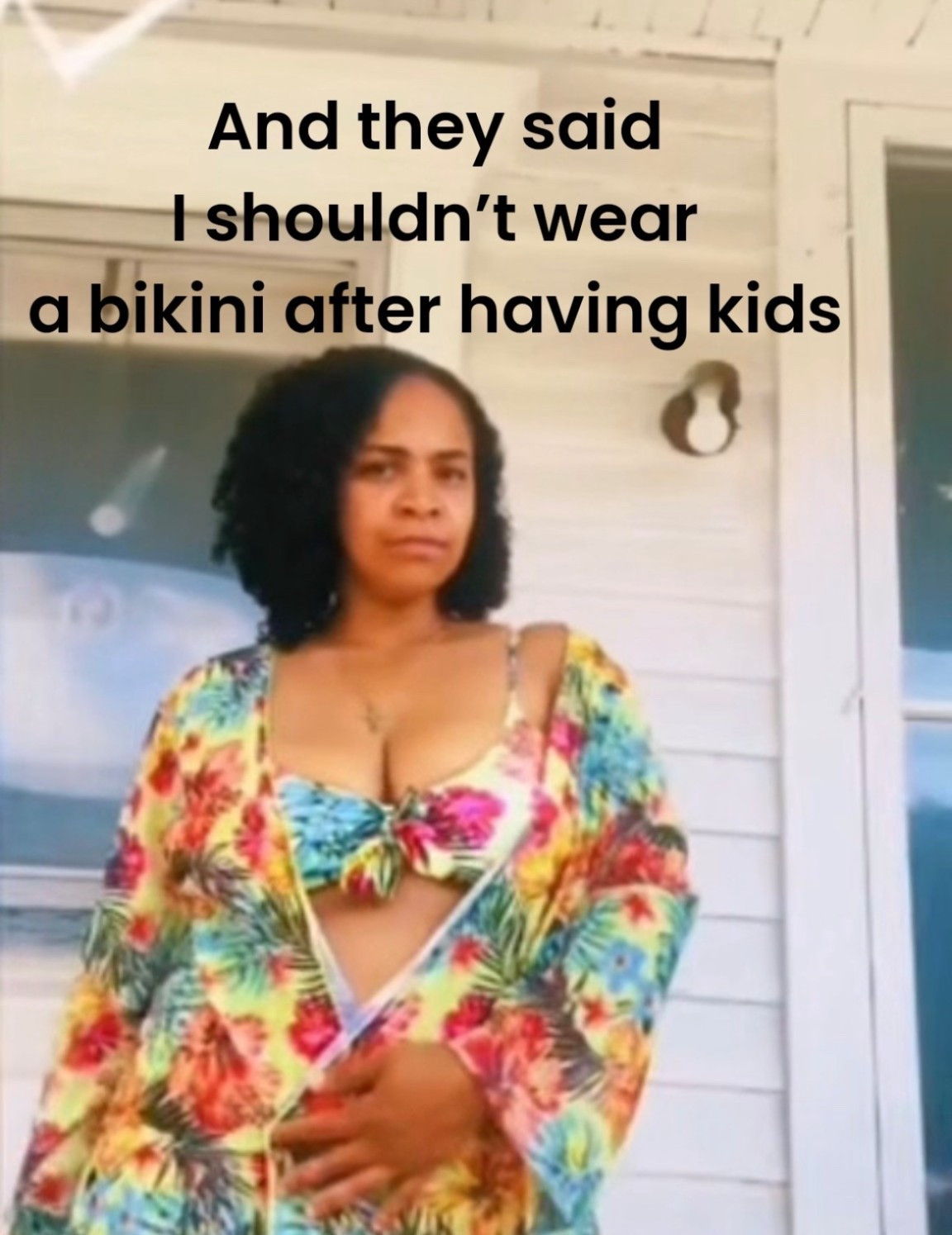 They said I shouldn’t wear a bikini after having kids…
I said watch me 💐

I was NOT expecting this set to fit like this 😳
The coverup is lightweight but still gives coverage (yes please), and the bottoms are actually true to size.

I’m keeping this one on repeat all summer 🤭
Linked for anyone who wants it 
👇🏽

Be honest… would you actually use this or am I just being influenced? 👀

#LTKmomlife #LTKPlusSize #LTKSwim