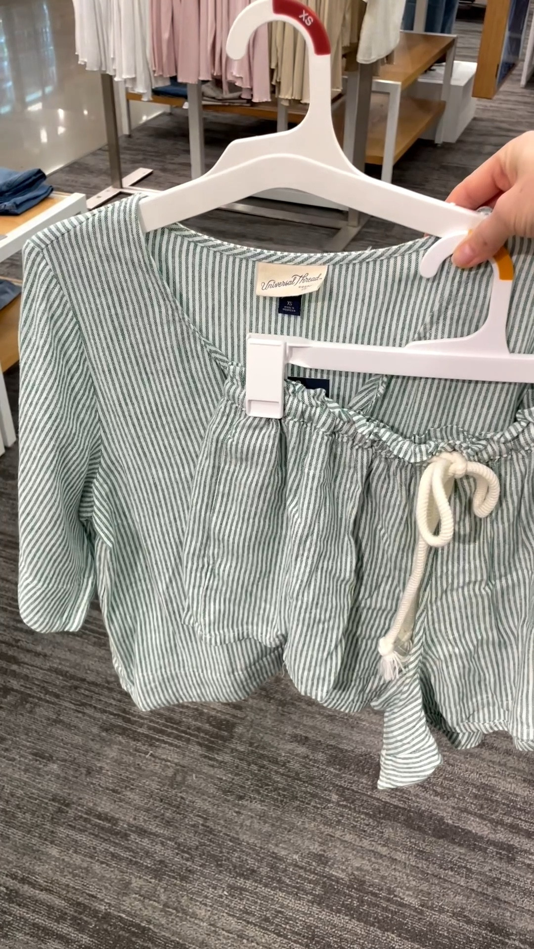 This matching set will sell out so if you love it, grab it. Lightweight, flowy, and perfect grab and go options. Plus it can double as a cover up 🙌 @Target  Follow @showermeintarget for more Target finds 

#LTKSeasonal #LTKTravel #LTKootd
