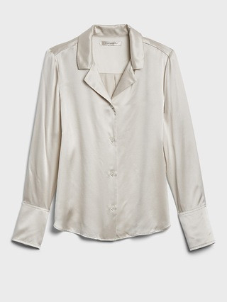 Silk Resort Shirt | Banana Republic (US)