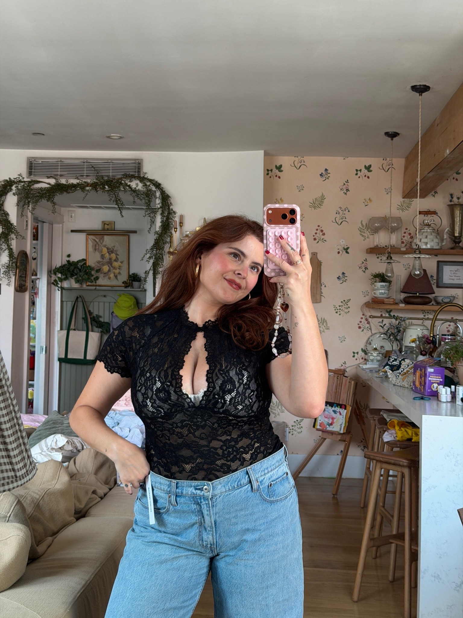 Lace top size 10