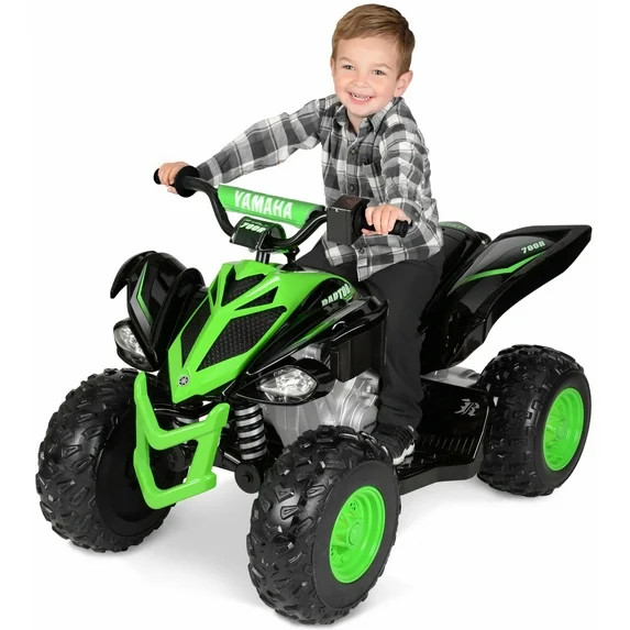 Yamaha Raptor 12V ATV Ride-on, Ages 3+, Speeds Up to 5 MPH, Includes Battery and Charger | Walmart (US)