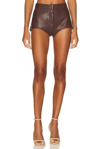 Annaise Short in Chocolate Brown | Revolve Clothing (Global)