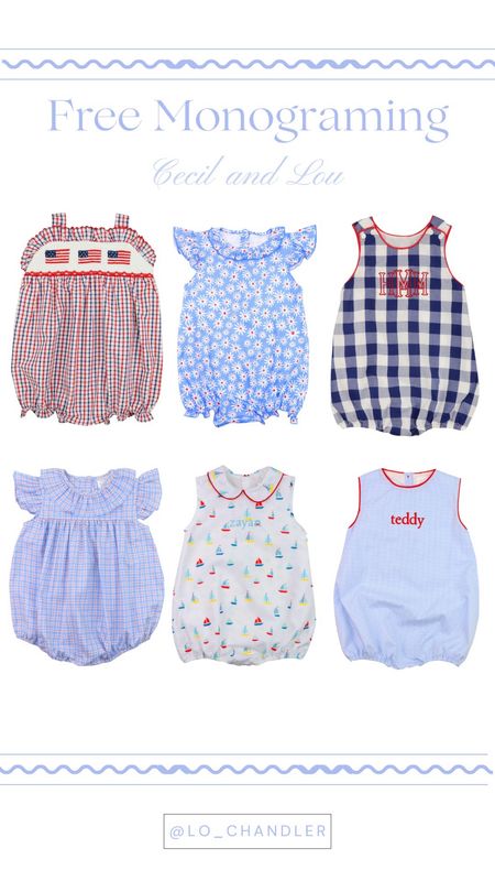 Cecil and Lou is offering FREE monogramming on all their clothing today! So many cute options for your little ones




Cecil and Lou 
Sale 
Free monogramming 
Children’s clothes

#LTKsalealert #LTKfindsunder50 #LTKbaby