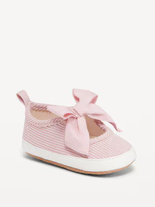 Corduroy Bow-Tie Sneakers for Baby | Old Navy (US)