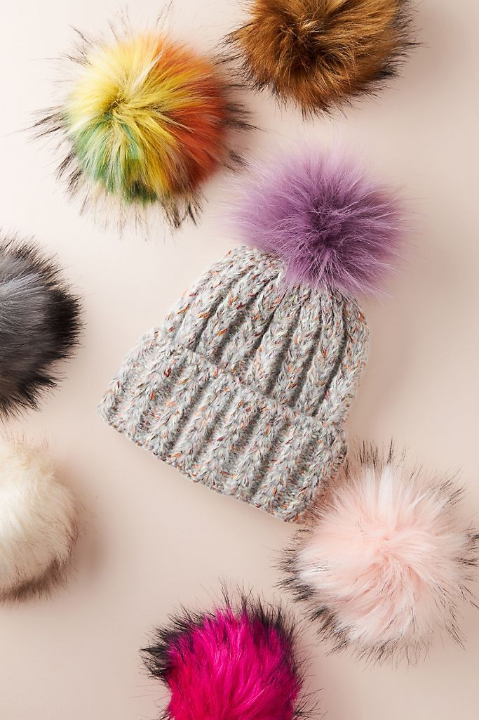 Pick-A-Pom Fluffy Topper | Anthropologie (US)