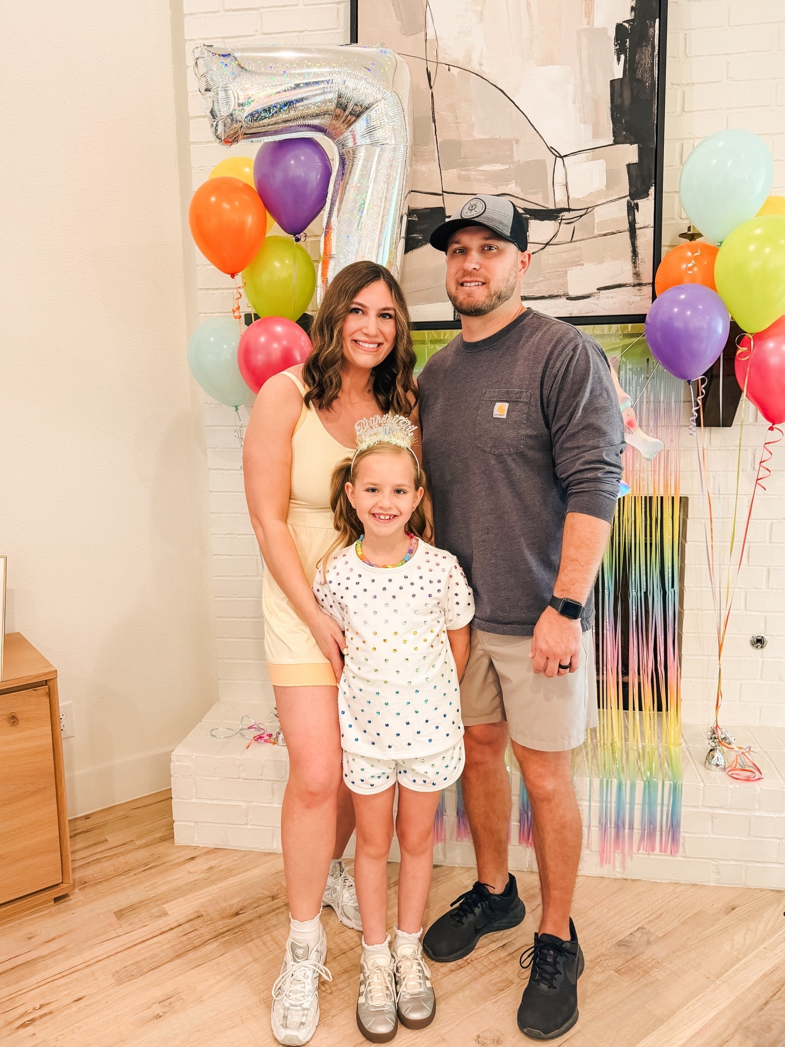 We put the ART in party to celebrate L turning 7! 🎨🩵🥳 

#LTKKids #LTKMidsize #LTKmomlife