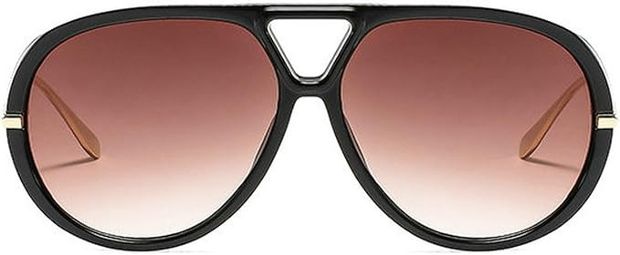 COTIA 2025 Fashion Pilot Sunglasses Women Men Oversized Square Retro Double Bridge Gradient Lens ... | Amazon (US)