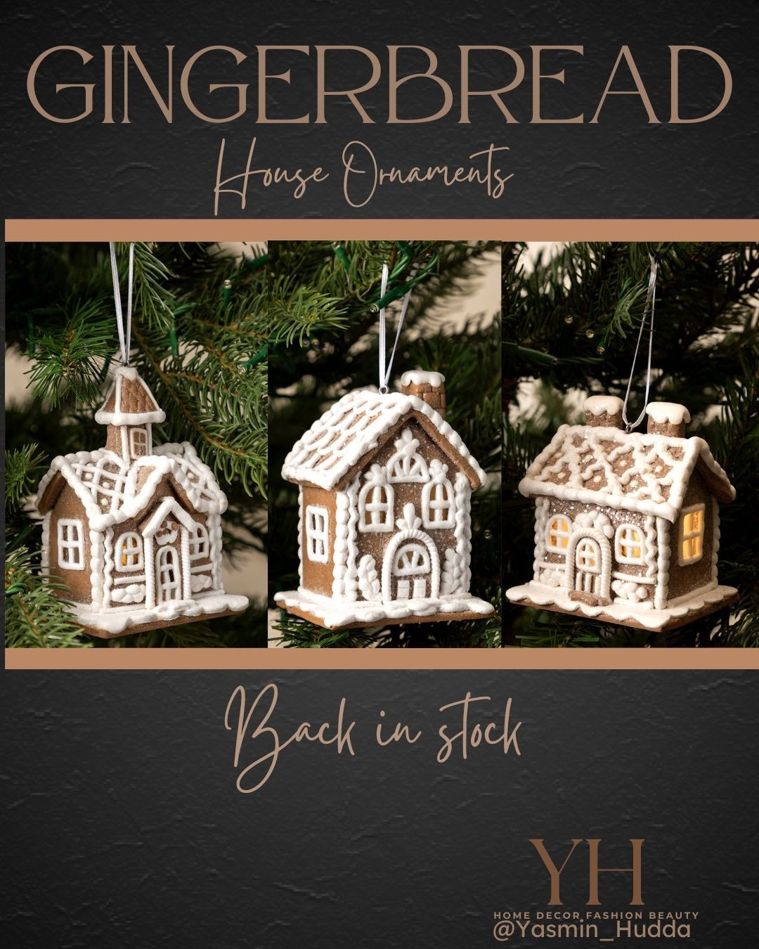 Gingerbread house ornaments are back in stock! 

Christmas finds, holiday decor, ornaments, gingerbread ornaments 

#LTKSeasonal #LTKHome #LTKStyleTip