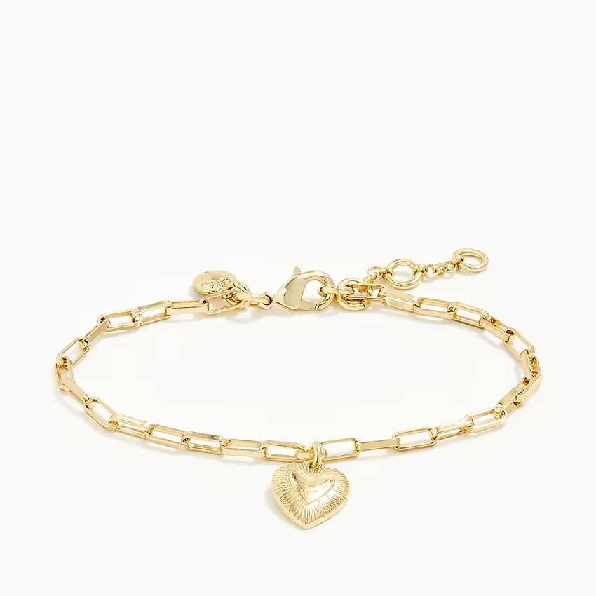 Heart bracelet | J.Crew Factory