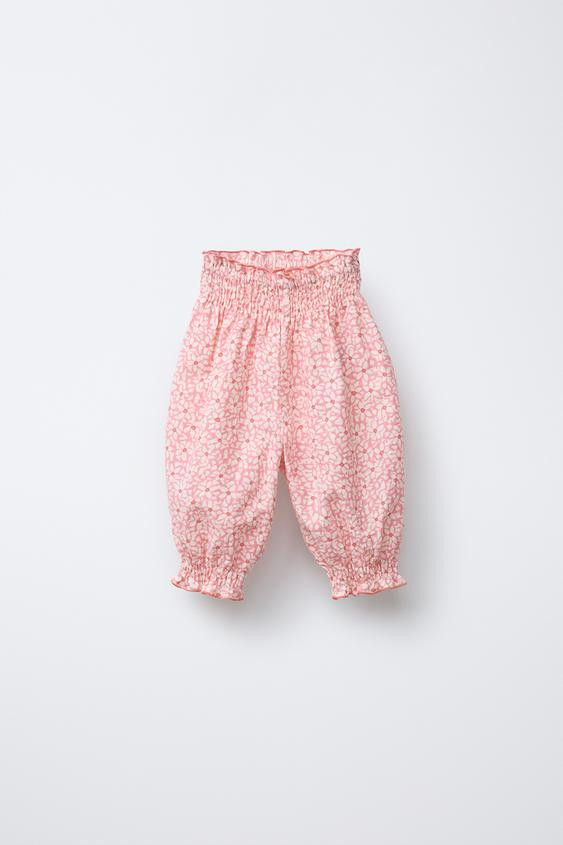 FLORAL JOGGING PANTS | Zara US