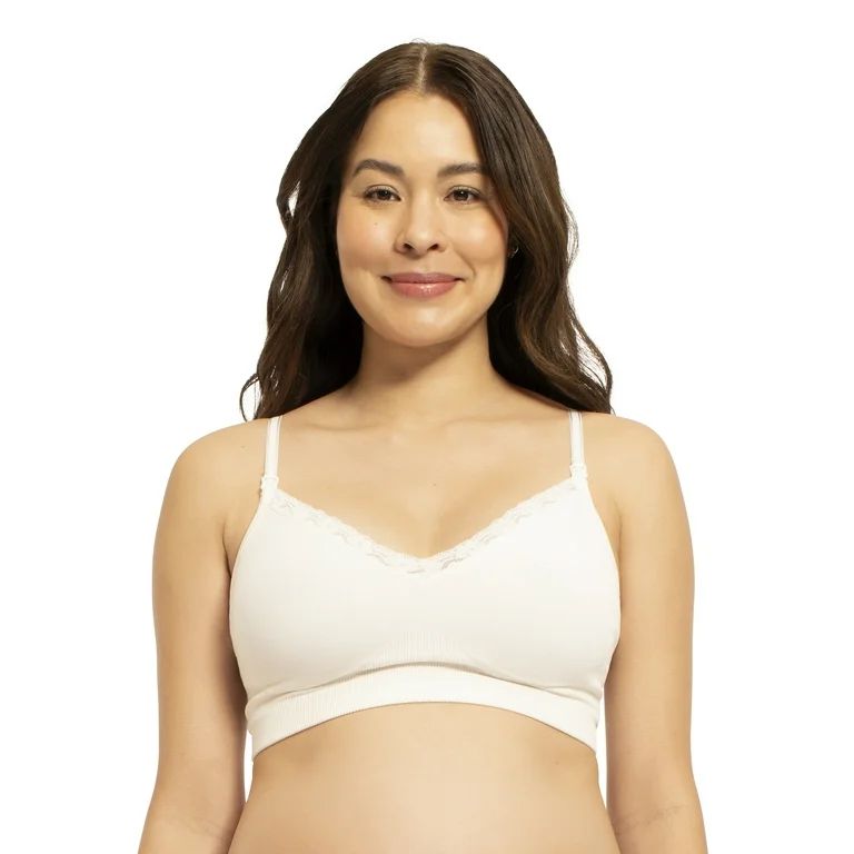 Destination Maternity Women's Cooling Lace Trim Nursing Bralette, Sizes S-2XL | Walmart (US)