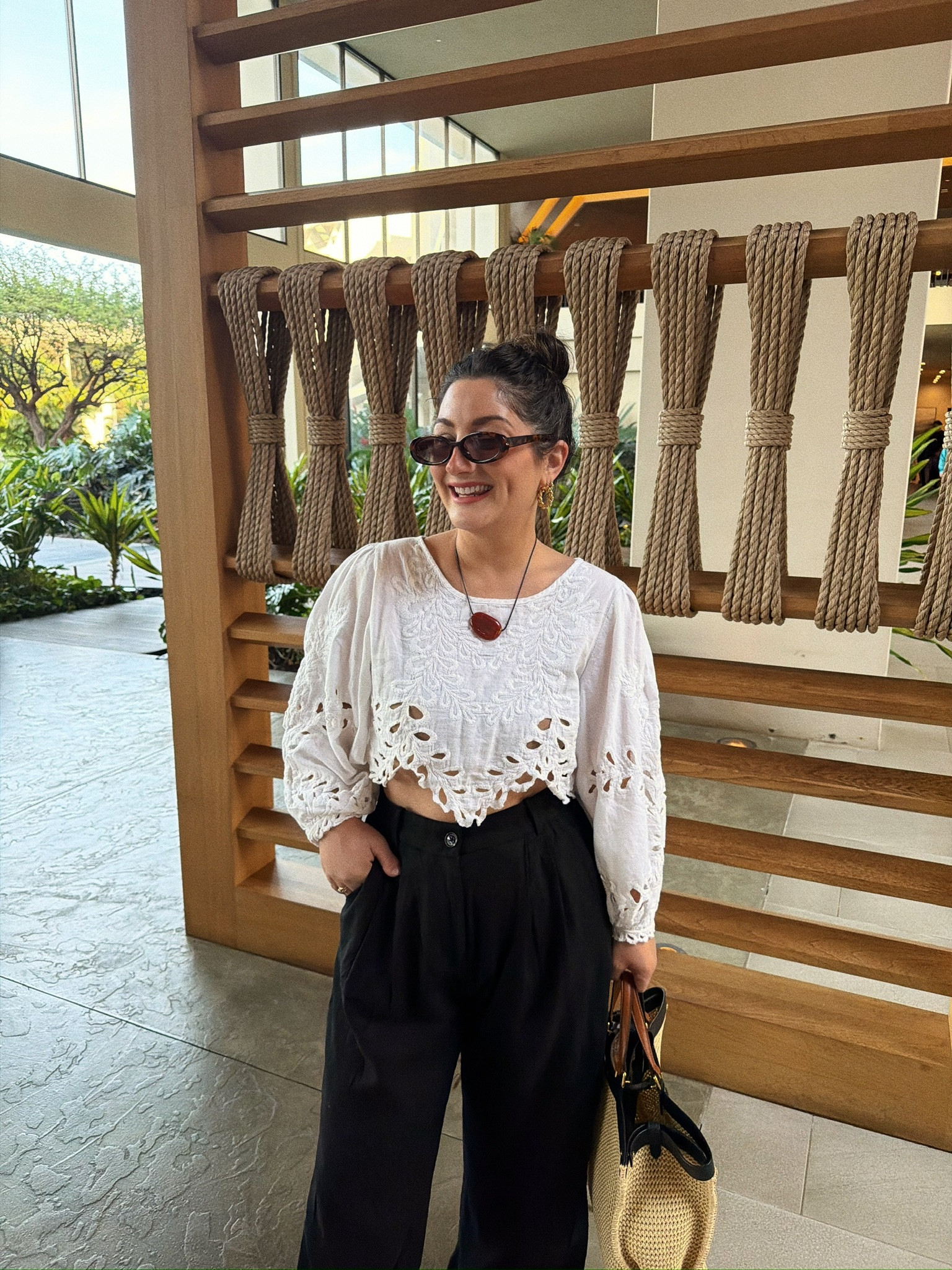 These pieces have been a staple in my closet for years!!

Top size xs 
Linen blend pants size 27 short 

5’0” 140lbs 
Resortwear 
Spring outfit inspo 
Petite style 

#LTKootd #LTKTravel #LTKPetite