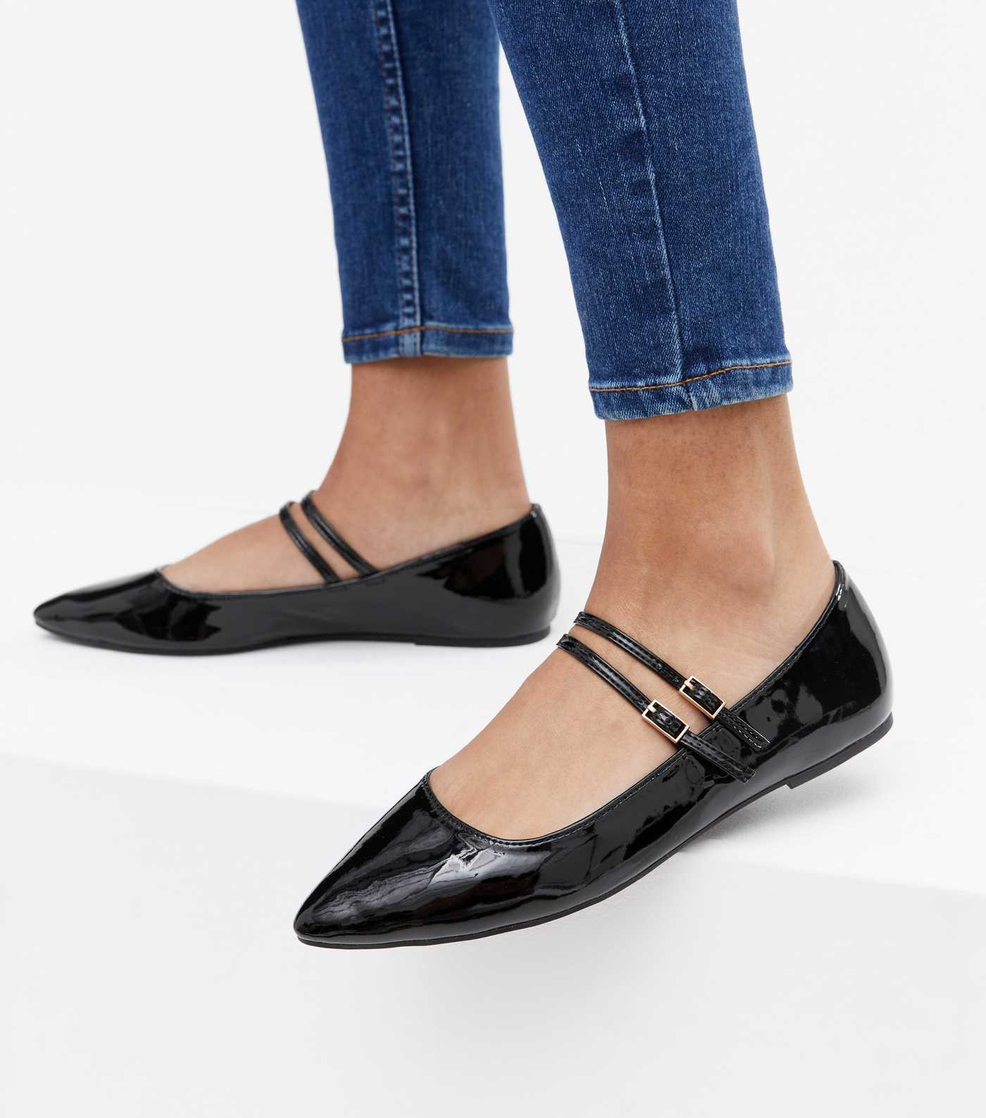 Black Patent Mary Jane Ballet Pumps
						
						Add to Saved Items
						Remove from Saved Items | New Look (UK)