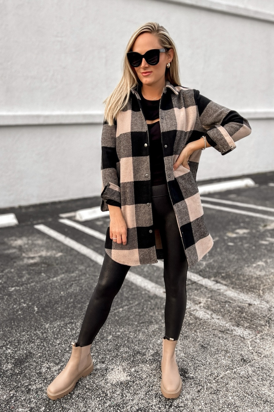 Top selling jacket on LTK last year is this shack it. Winter outfit. SPANX leggings 
Wearing small 

#LTKFind #LTKsalealert #LTKunder100