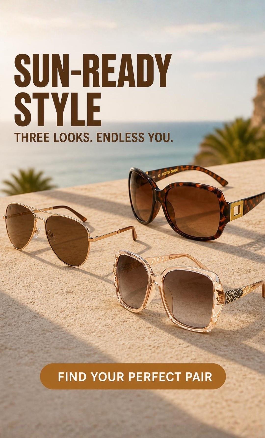 Say goodbye to harsh sun glare! 😎 If you're looking for the perfect blend of style and comfort, polarized lenses are an absolute game-changer.

Unlike standard shades, they feature a vertical filter that completely cuts out blinding reflections from roads and water, boosts color vibrancy, and prevents eye strain. 🙌✨

Polarized glasses are a must if you plan to spend the day at the beach or taking sunny walks while you were on vacation

The tortoise shell @fostergrants are so cute!
Which style is your favorite? 👇
#SummerEssentials

#LTKBeauty #LTKSeasonal #LTKTravel