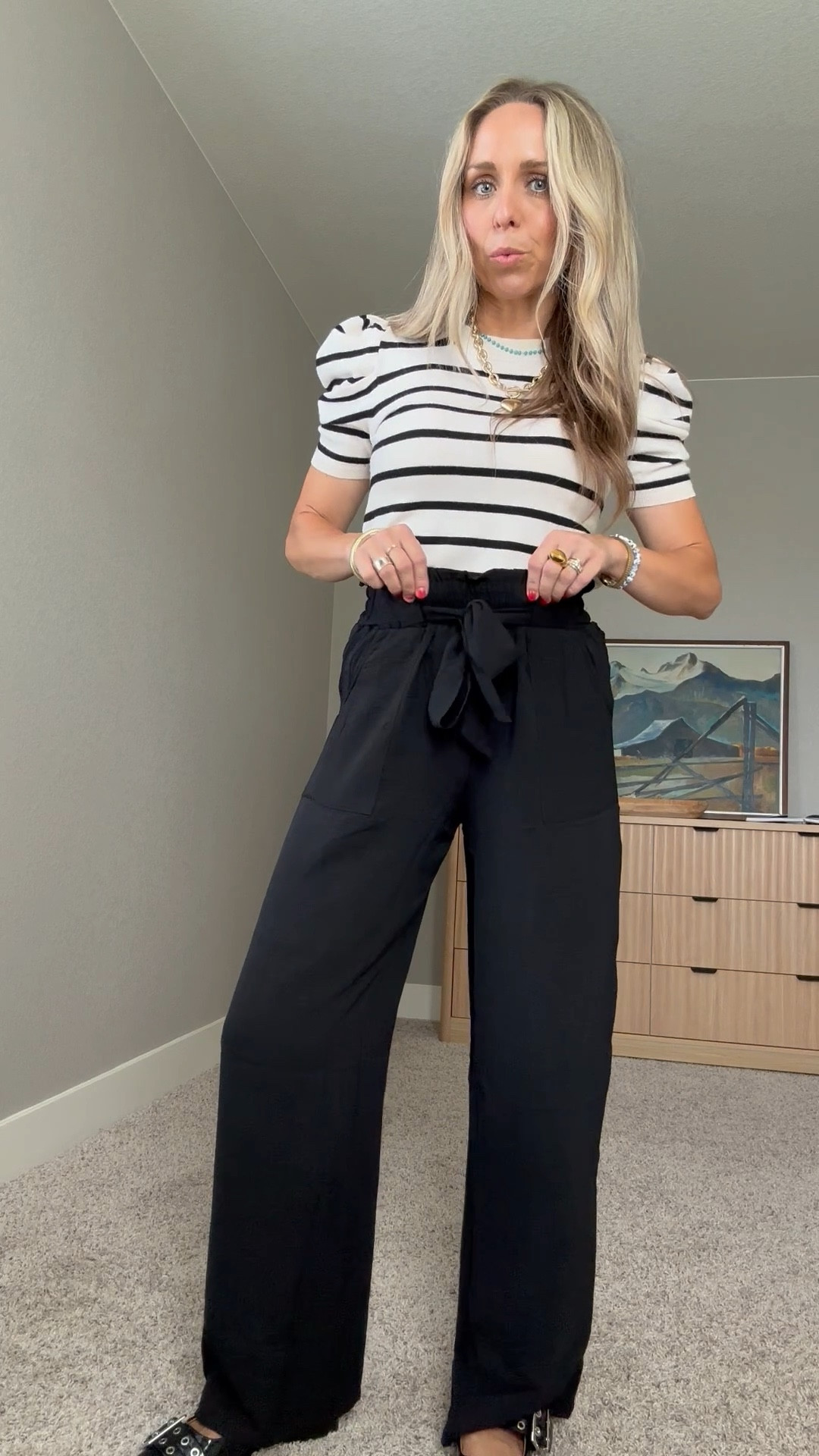 Want sure if I was going out o love these work pants, but they are actually sooo cute!!

Everything is true to size.

#LTKSeasonal #LTKStyleTip #LTKWorkwear